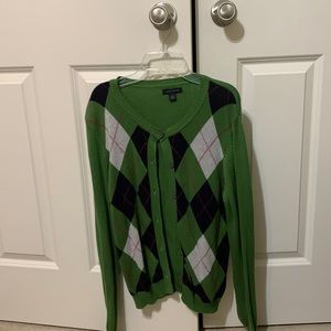 Tommy Hilfiger argyle cardigan